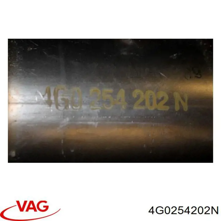 Конвертор-каталізатор, лівий 4G0254202N VAG