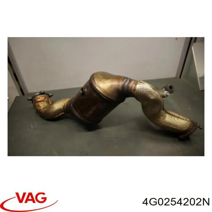 4G0254202N VAG Конвертор-каталізатор, лівий