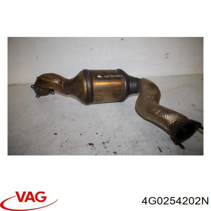 Конвертор-каталізатор, лівий VAG 4G0254202N ціна, від 674.56 USD