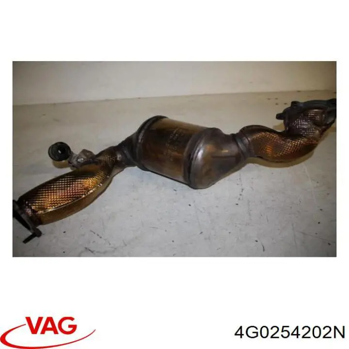 Купити 4G0254202N VAG Конвертор-каталізатор, лівий