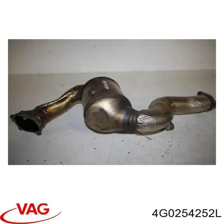 4G0254252L VAG Конвертор-каталізатор, правий