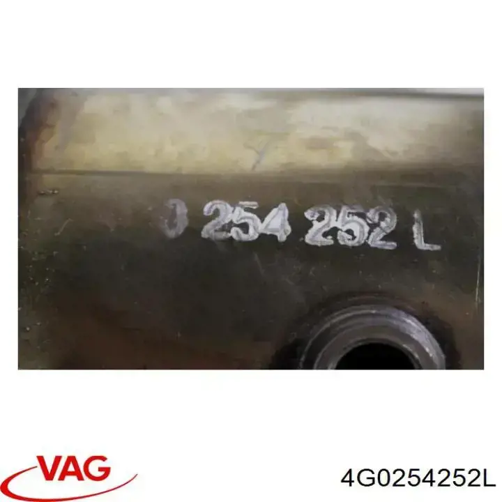 Конвертор-каталізатор, правий VAG 4G0254252L ціна, від 679.95 USD