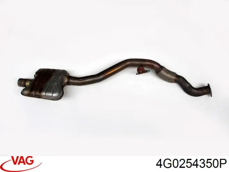 Глушник, передня частина VAG 4G0254350P ціна, від 57.02 USD
