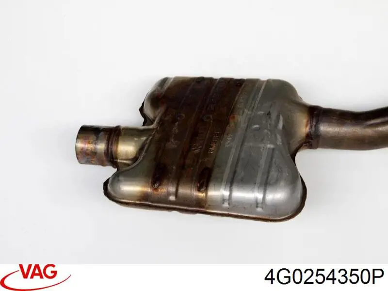 4G0254350P VAG Глушник передній
