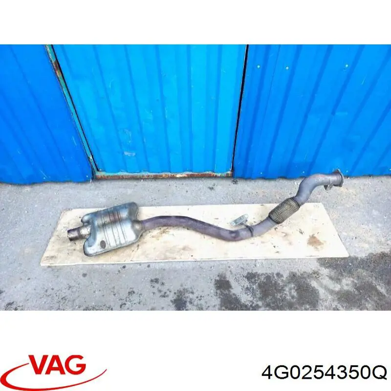 4G0254350Q VAG Глушник передній