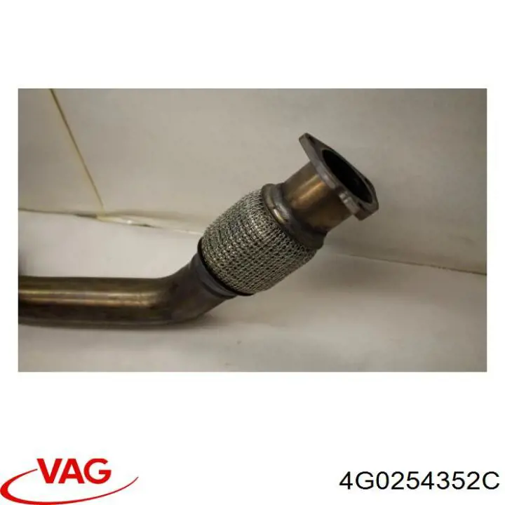 Купити 4G0254352G VAG Глушник, передня частина
