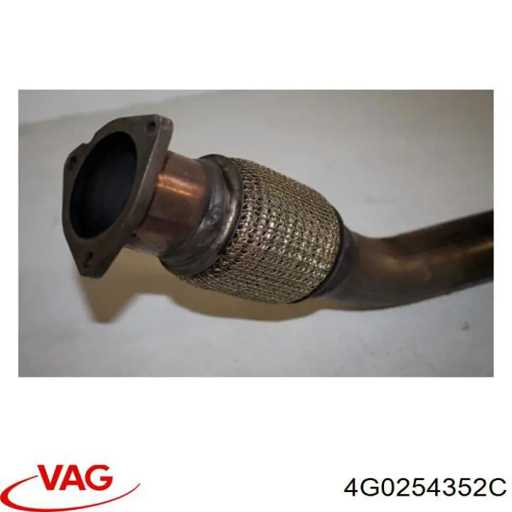 Глушник, передня частина VAG 4G0254352G ціна, від 126.69 USD