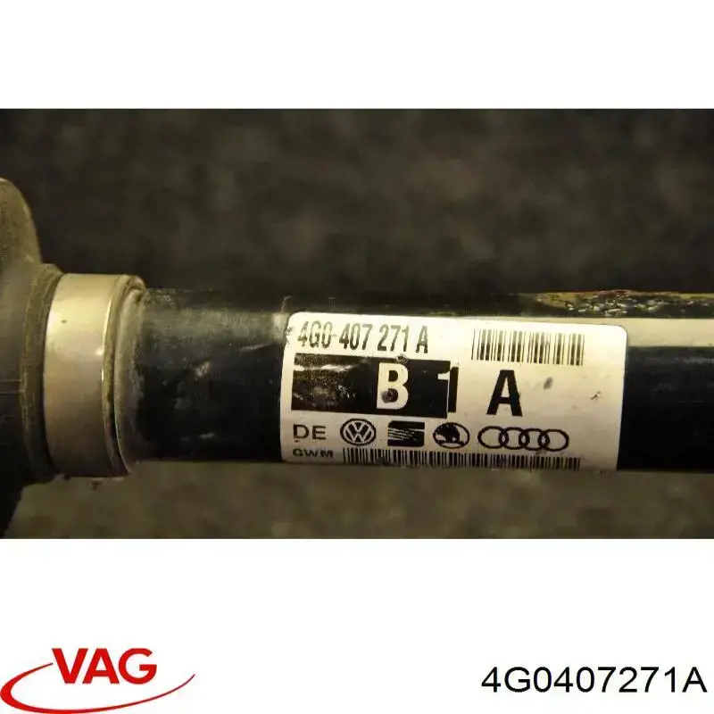 Вісь передня VAG 4G0407271A ціна, від 112.44 USD