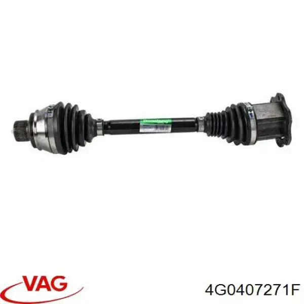 Купити 4H0407451AX VAG Вісь передня в зборі