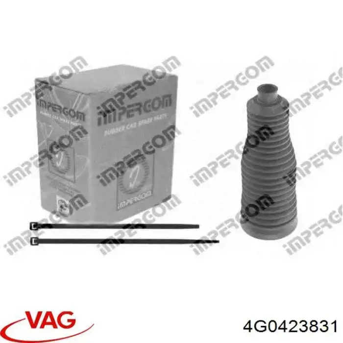 Купити 4G0423831 VAG Пильник рульового механізму/рейки, лівий