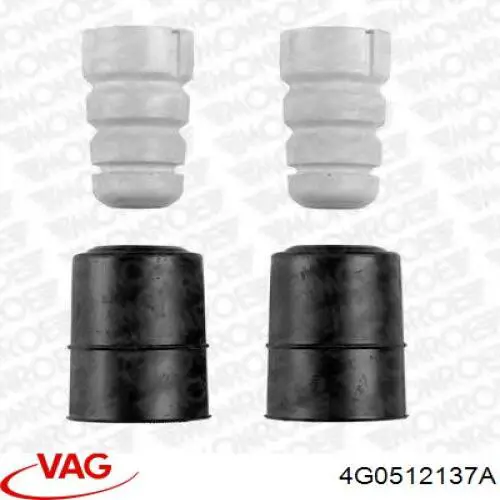 Купити 4G0512137A VAG Пильник заднього амортизатора