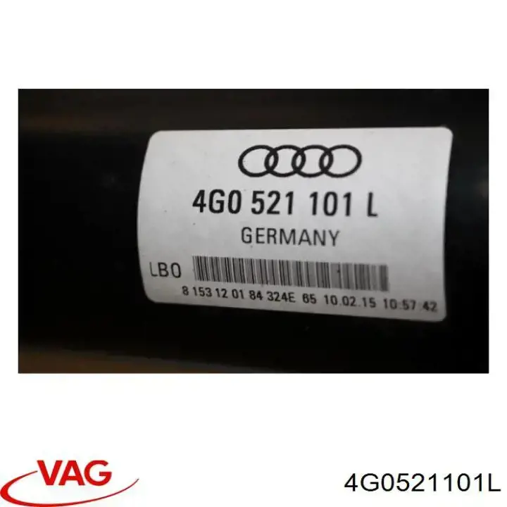 Купити 4G0521101L VAG Кардан задній