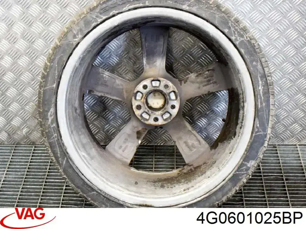 4G0601025AC VAG диски колісні литі (легкосплавні, титанові)