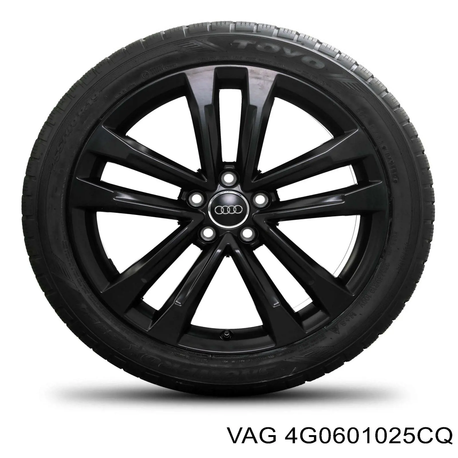 4G0601025CQ VAG Диски колісні литі (легкосплавні, титанові)
