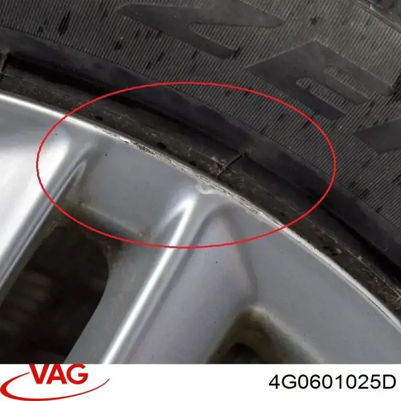 4G0601025BJ VAG Диски колісні литі (легкосплавні, титанові)