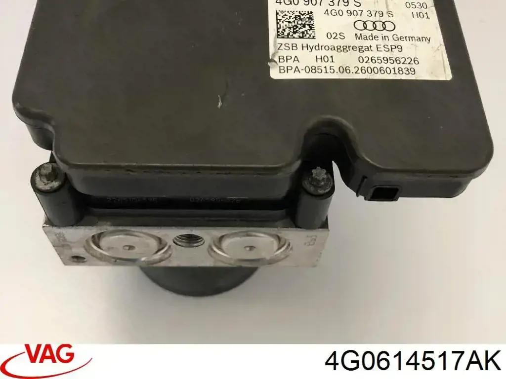 Блок АБС гідравлічний VAG 4G0614517ALBEF ціна, від 221.22 USD