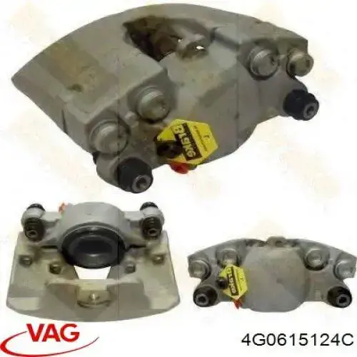 Супорт гальмівний передній правий VAG 4G0615124C ціна, від 37.92 USD