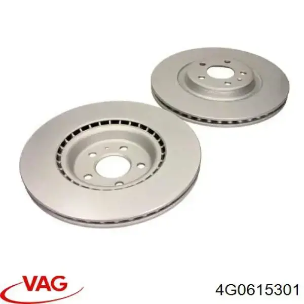 4G0615301 VAG диск гальмівний передній