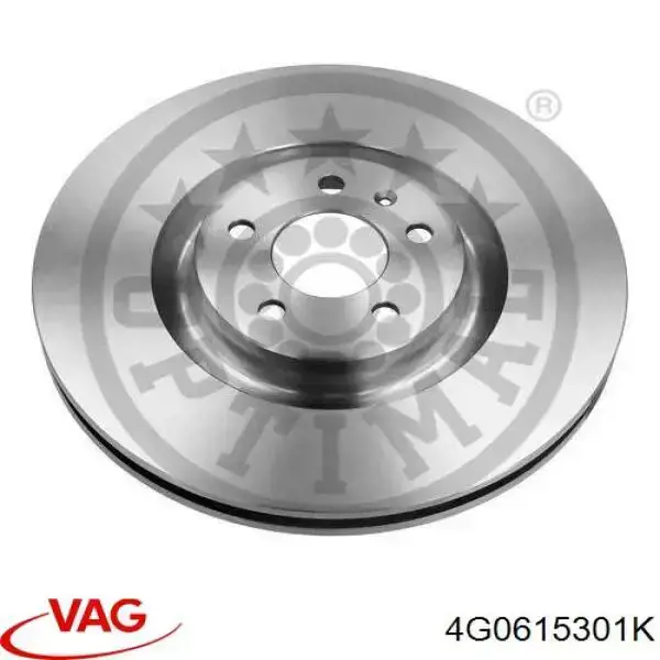 Купити 4G0615301K VAG Ротор гальмівний