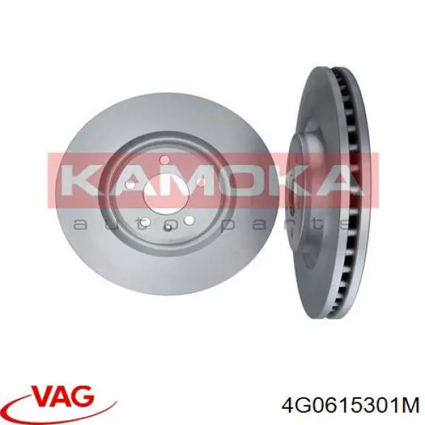 Диск переднього гальма VAG 4G0615301M ціна, від 119.90 USD