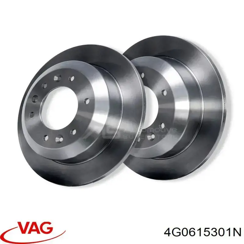 Диск переднього гальма VAG 4G0615301N ціна, від 132.24 USD