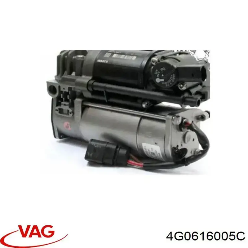Компресор пневмопідкачкою (амортизаторів) VAG 4G0616005C ціна, від 253.38 USD