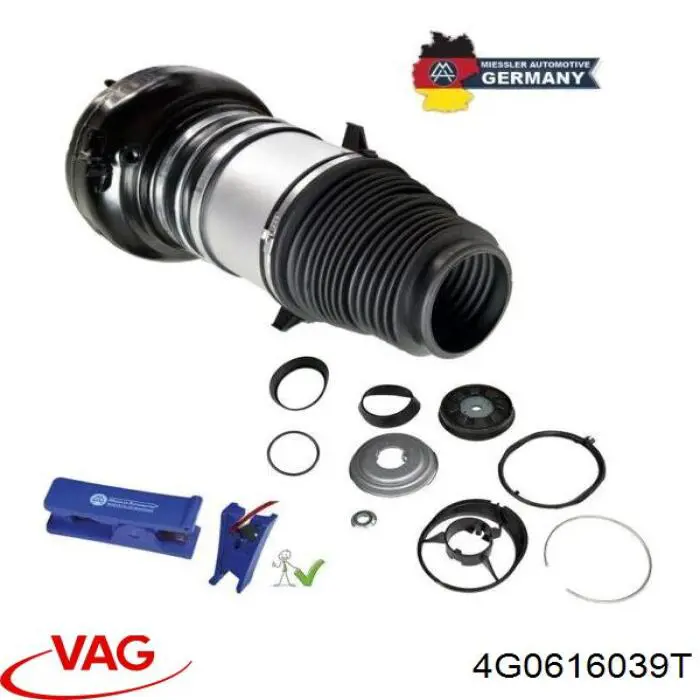 Купити 4G0616039T VAG Амортизатор передньої підвіски