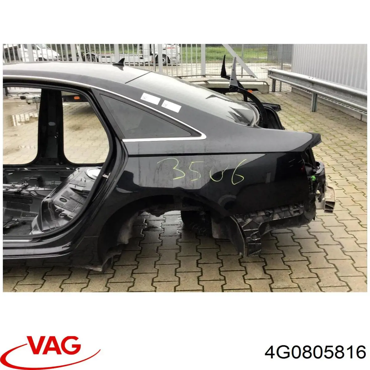 Купити 4G0805816 VAG Кронштейн кріплення крила переднього правого, передній