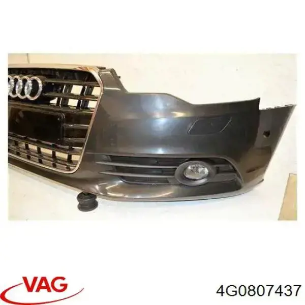 4G0807437 VAG Бампер передній в зборі