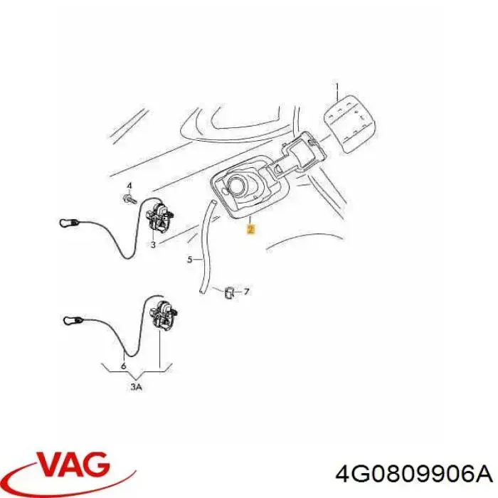 Купити 4G0809906A VAG 