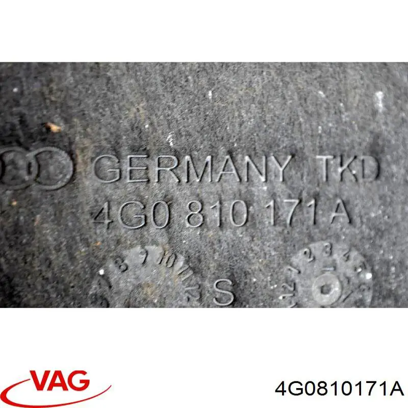 Купити 4G0810171A VAG Підкрилок заднього крила, лівий