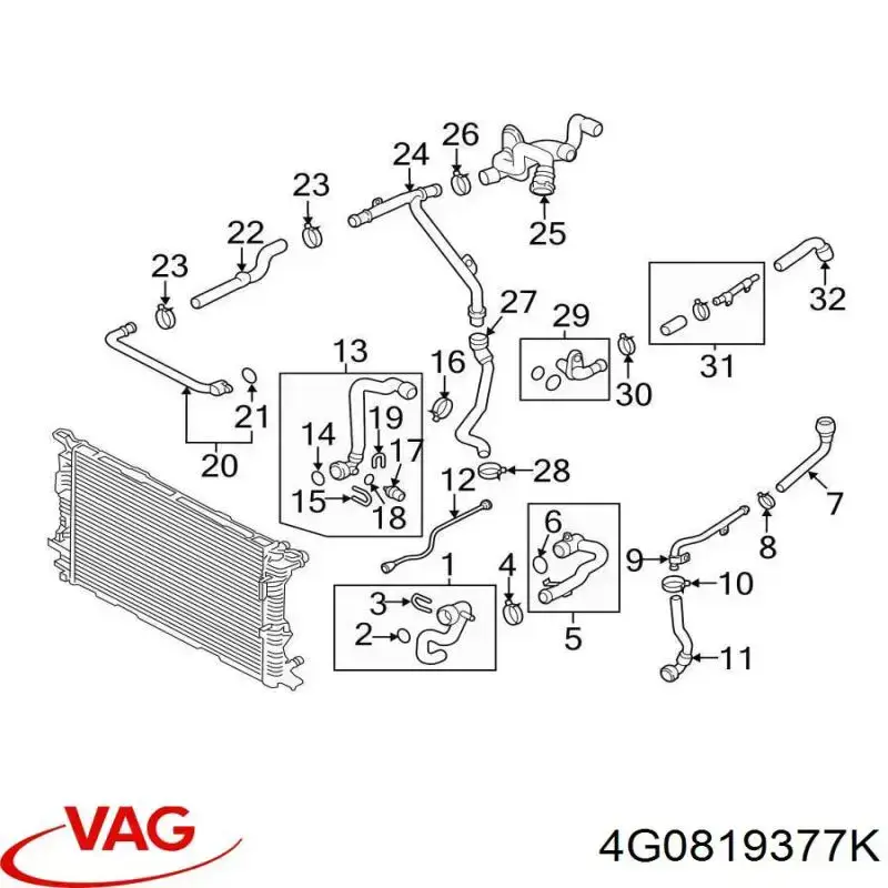 4G0819377K VAG 