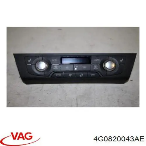 Купити 4G0820043AE VAG Блок управління пічкою