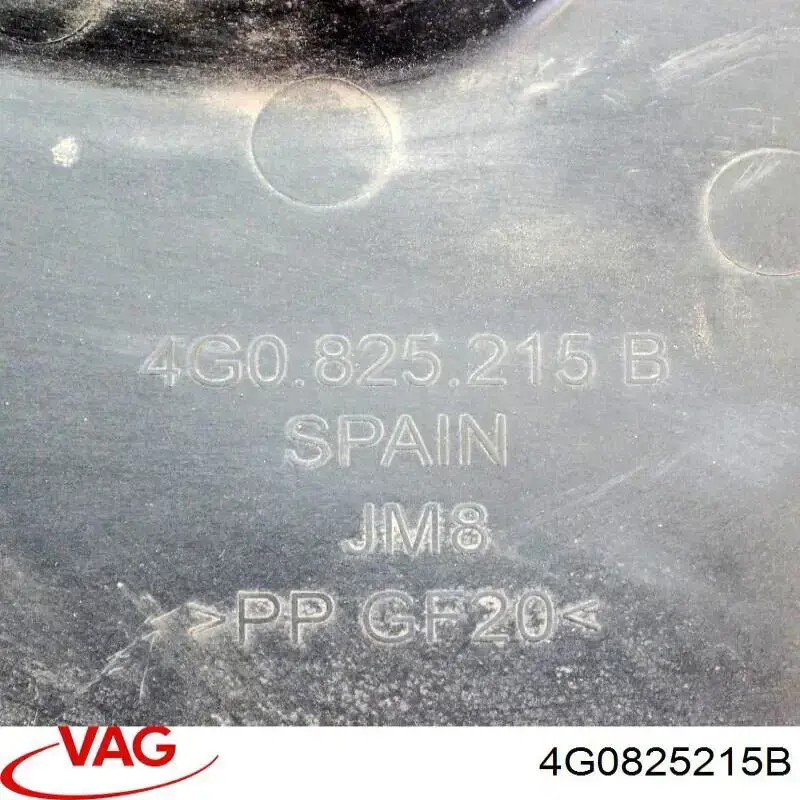 Захист днища, задній VAG 4G0825215B ціна, від 31.67 USD