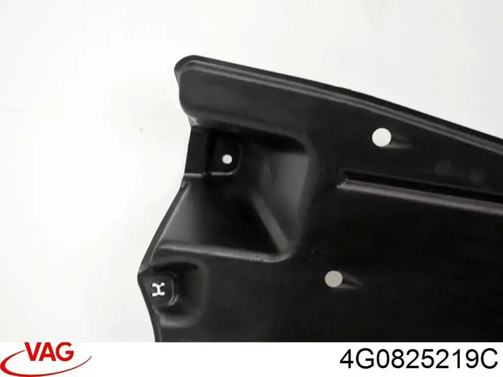 Захист днища, задній 4G0825219C VAG
