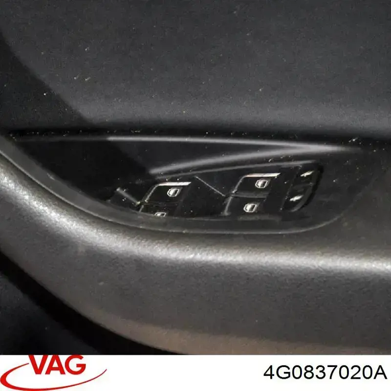 Купити 4G0837020A VAG Ручка передньої двері внутрішня ліва