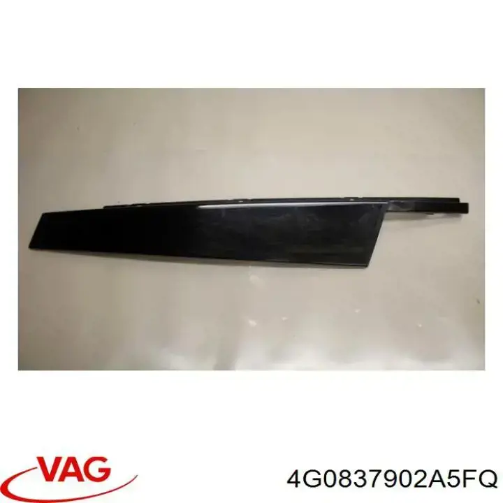 Накладка передніх дверей, правої, вертикальної VAG 4G0837902A5FQ ціна, від 12.67 USD
