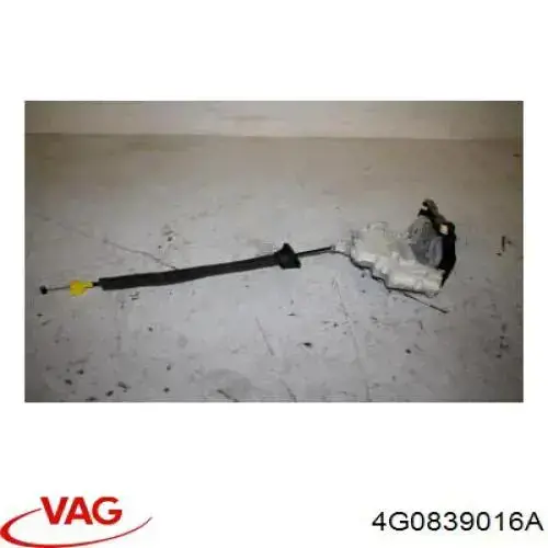 Замок задньої дверї, правої VAG 4G0839016A