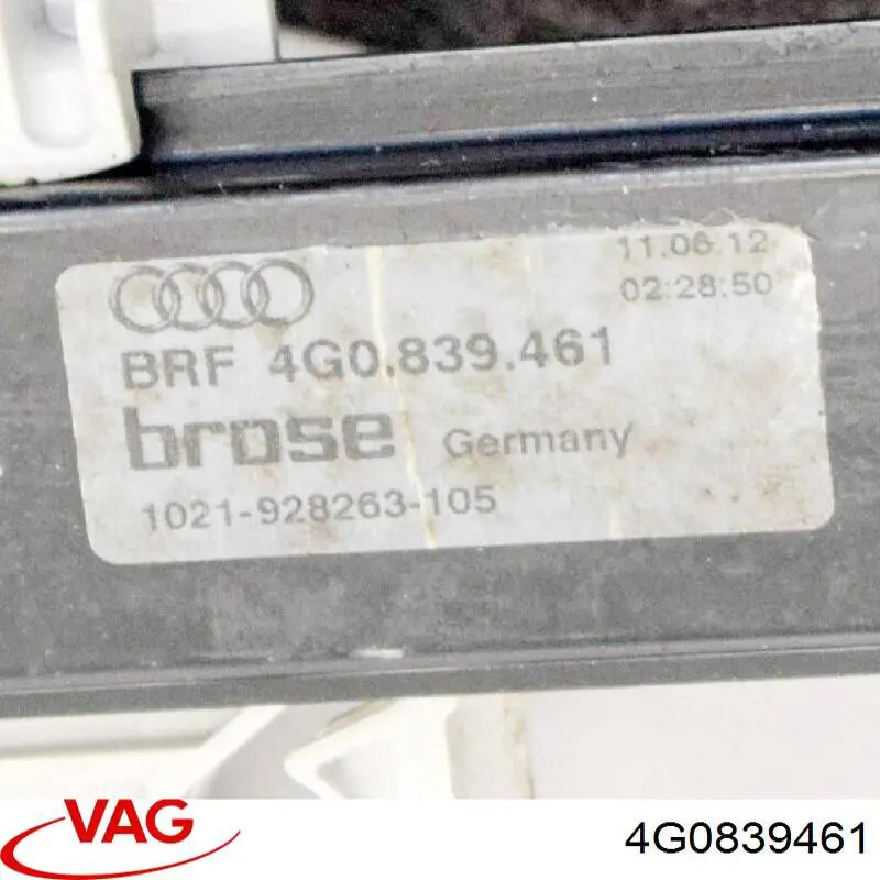 Склопідйомник задніх лівих дверей VAG 4G0839461 ціна, від 5.91 USD