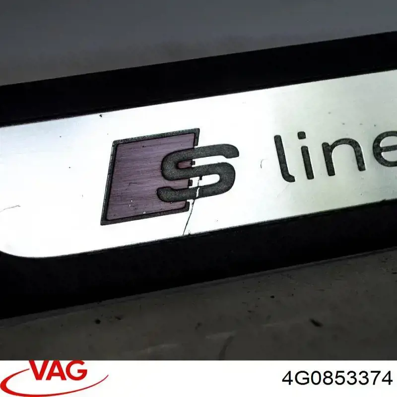 Облицювання порогу внутрішня, передні праві VAG 4G0853374 ціна, від 3.37 USD