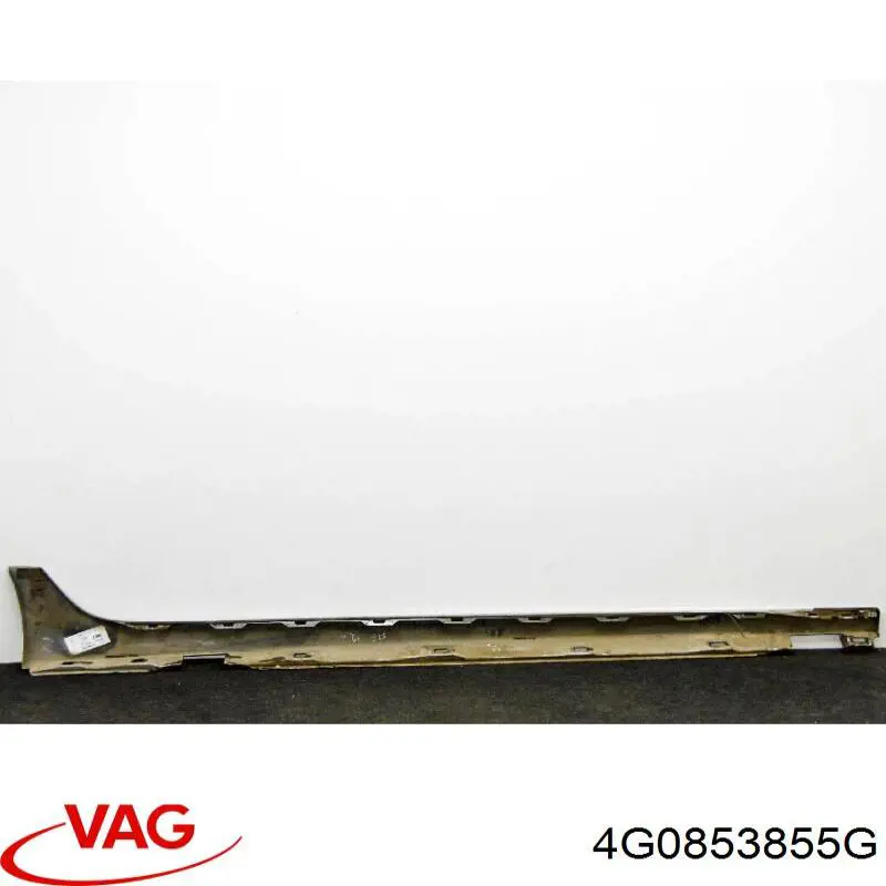 4G0853855G VAG Накладка зовнішня (молдинг) порога, лівий