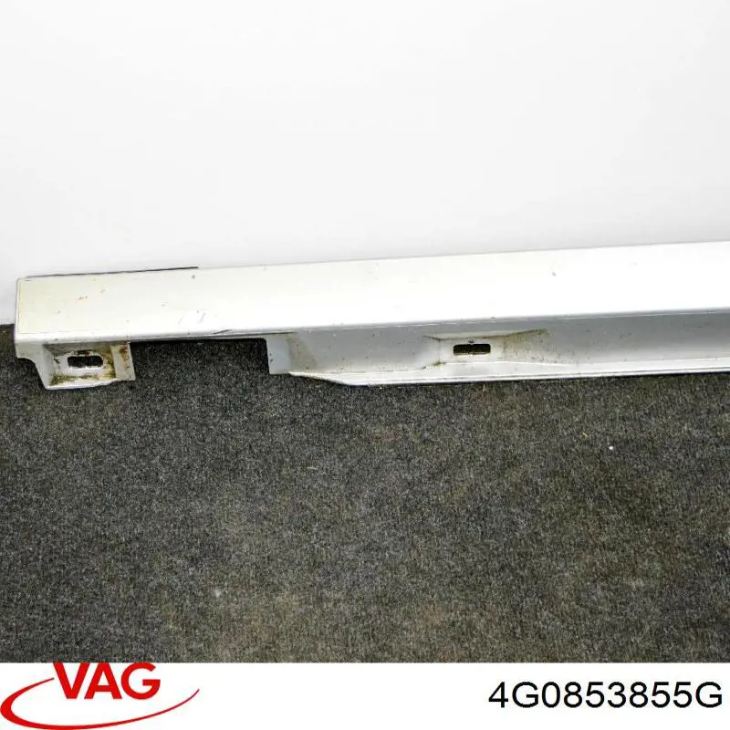 Накладка зовнішня (молдинг) порога, лівий VAG 4G0853855G ціна, від 32.99 USD