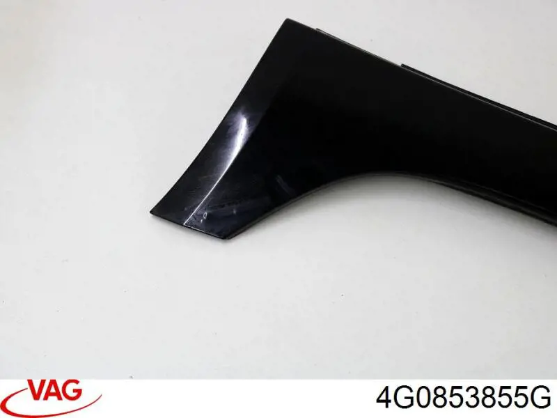 Накладка зовнішня (молдинг) порога, лівий 4G0853855G VAG