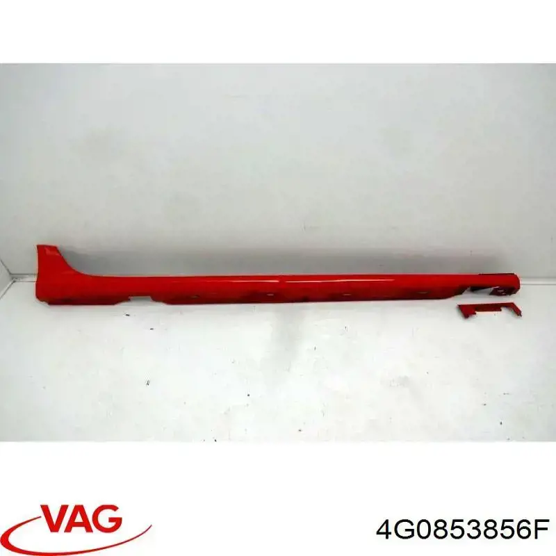 Накладка зовнішня (молдинг) порога, правий VAG 4G0853856F