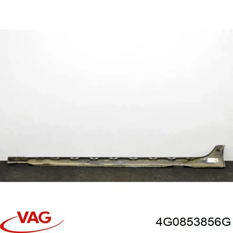 Накладка зовнішня (молдинг) порога, правий VAG 4G0853856G ціна, від 42.33 USD