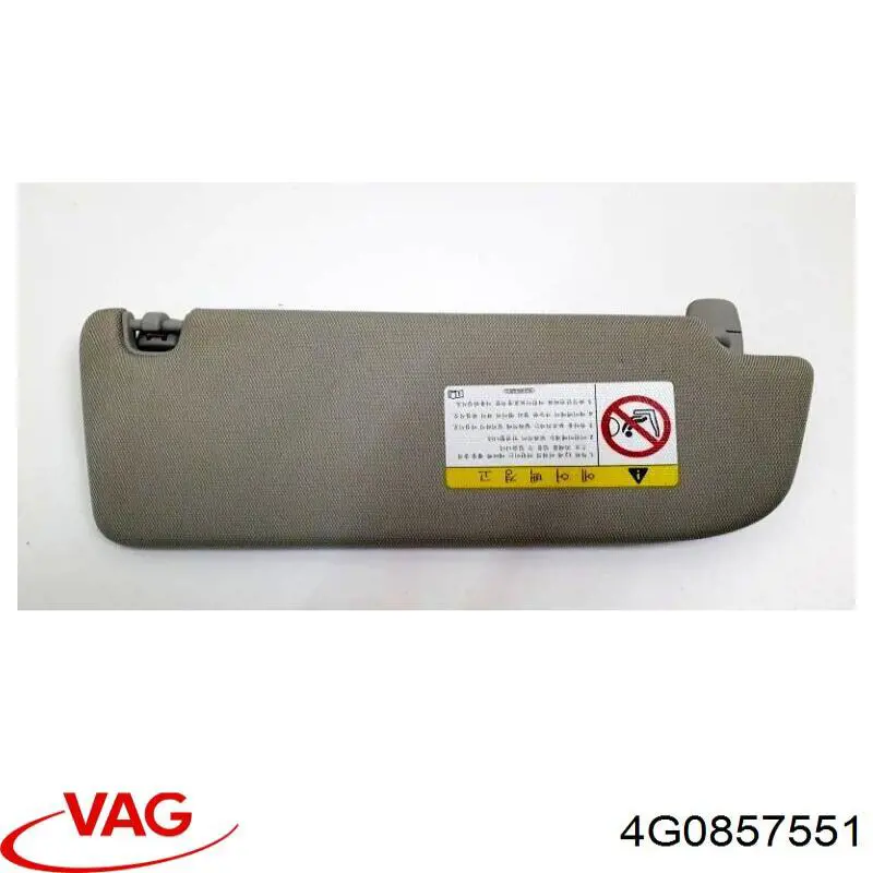 Козирок сонцезахисний автомобіля VAG 4G0857551 ціна, від 13.21 USD