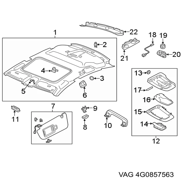  4G0857563 VAG