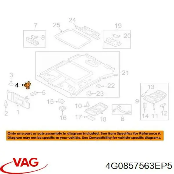  4G0857563EP5 VAG