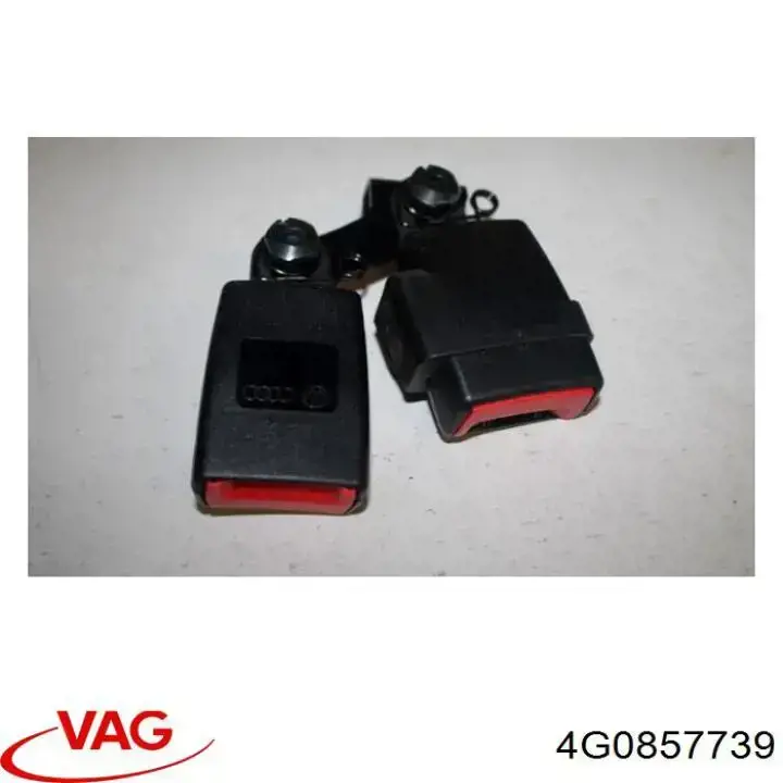 4G0857739 VAG Важіль фіксатор ременя безпеки задній лівий