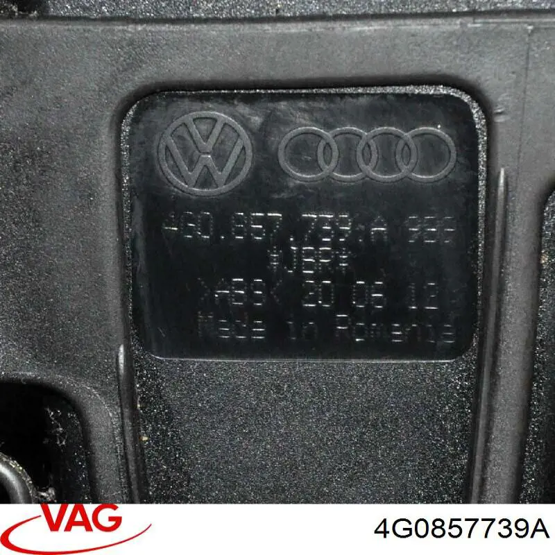 4G0857739A VAG Важіль фіксатор ременя безпеки задній лівий